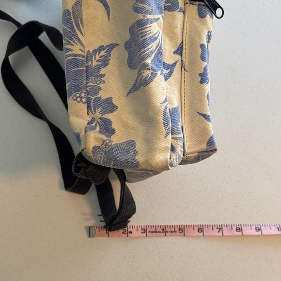 Vintage Newport Canvas Mini Backpack – Tropical Print, Beach & Concert Ready - Picture 4 of 10